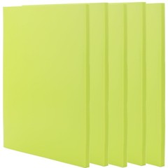 5 PCS Green A4 Rubber Carving Blocks, 8.3 x 11.8 Inch Large Stamp Block, Soft…