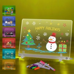Illuminate Your Ideas with 13.7″ x 10″ LED Doodle Board – Great Gift for Anyone!