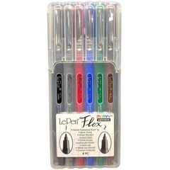 Flexible Brush Tip Kitchen Multi Marking Pen Acid Free Ink for Hand Lettering