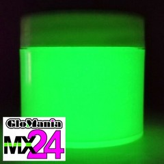 1oz Ultra bright GREEN MX24 Glow in the Dark Paint Invisible Neutral Range