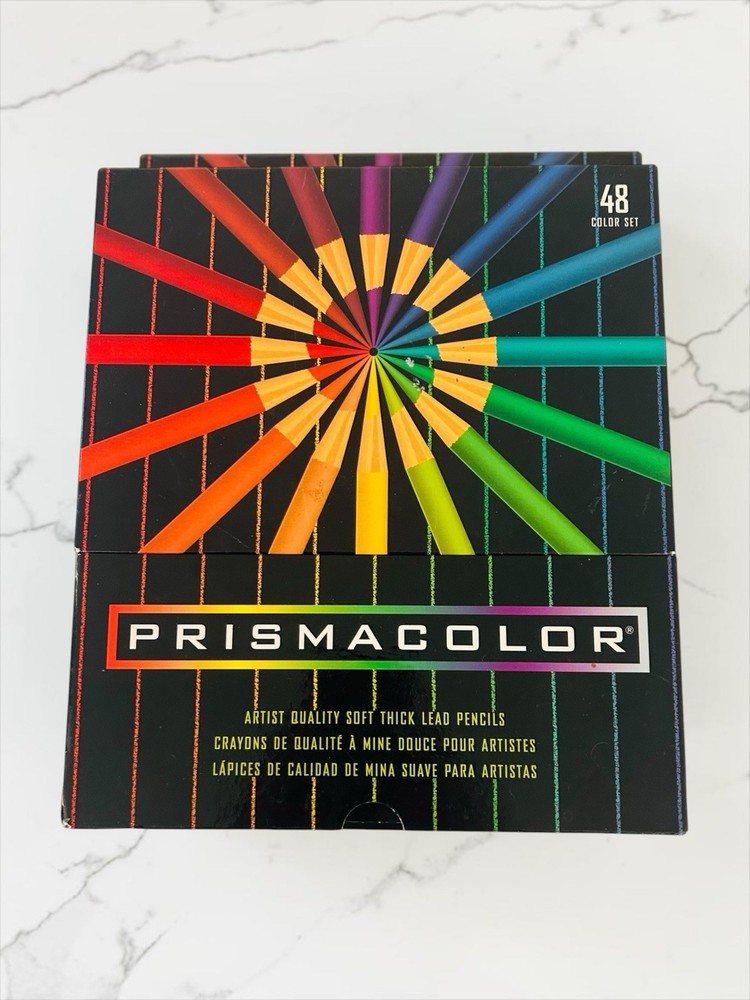 VTG 1997 Sanford Prismacolor Colored Pencils Lot of 23 – Partial 48 Set Box