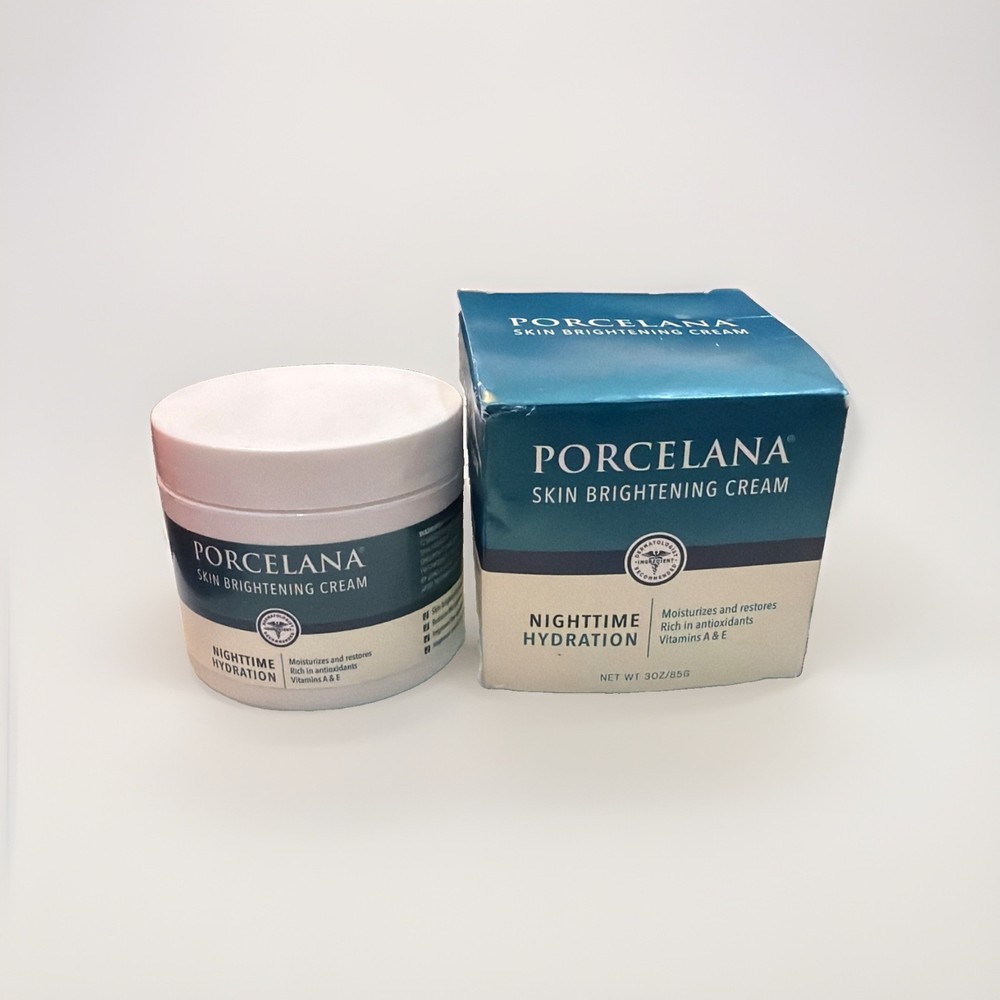 Porcelana Nighttime Hydration Cream Updated Formula Fades Dark Spots Evens Skin