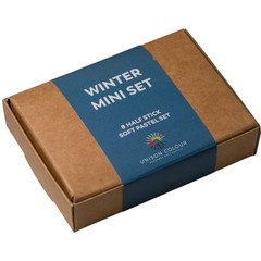 Unison Colour Artists Hand Made Soft Pastels Winter Colours Mini Set 8pc