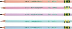 Wood-Cased Pencils, Pre-Sharpened, 2 HB Soft, Pastel Colors, 150 Count