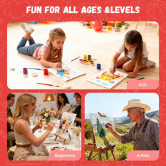 5X7Inch 30 Pack Small Canvas Panels for Painting Mini Canvas Boards Primed Acid
