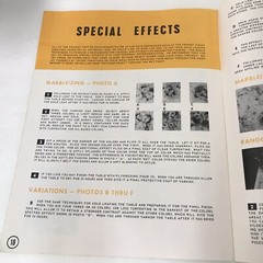 FINISHING WITH GOLD LEAF BOOKLET (1966) vintage instructions tips technique