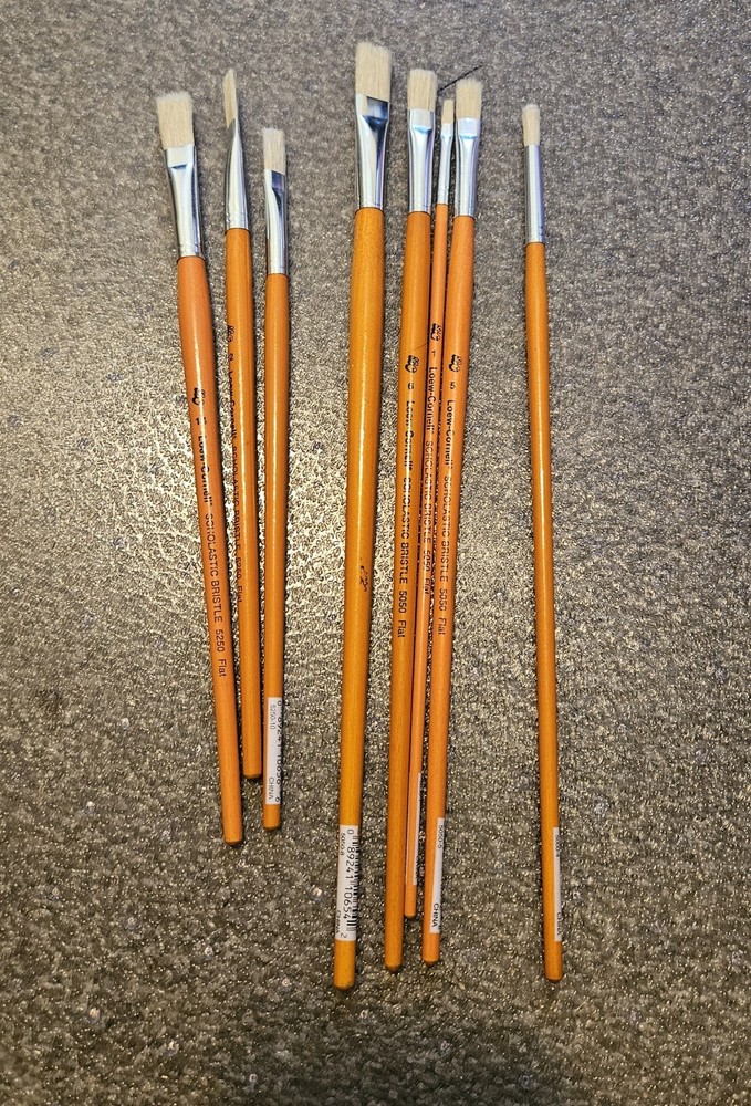 Loew Cornell Art Hobby Brushes – Set of 9