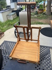 Plein Air by Julian Paris Folding Tabletop Travel Box Easel
