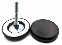 Snap-On Happy Sliders for Carpeting, Set of 4, Multiple Colors Available
