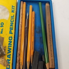 Lot of Vintage Drawing Drafting Sketching Pencils General’s Faber Castell