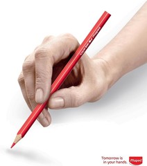 Durable Triangular Colored Pencils Set + Sharpeners