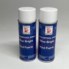 DESIGN MASTER (2 PACK) Colortool Spray Versatile Surface Color 12oz Blue Bright