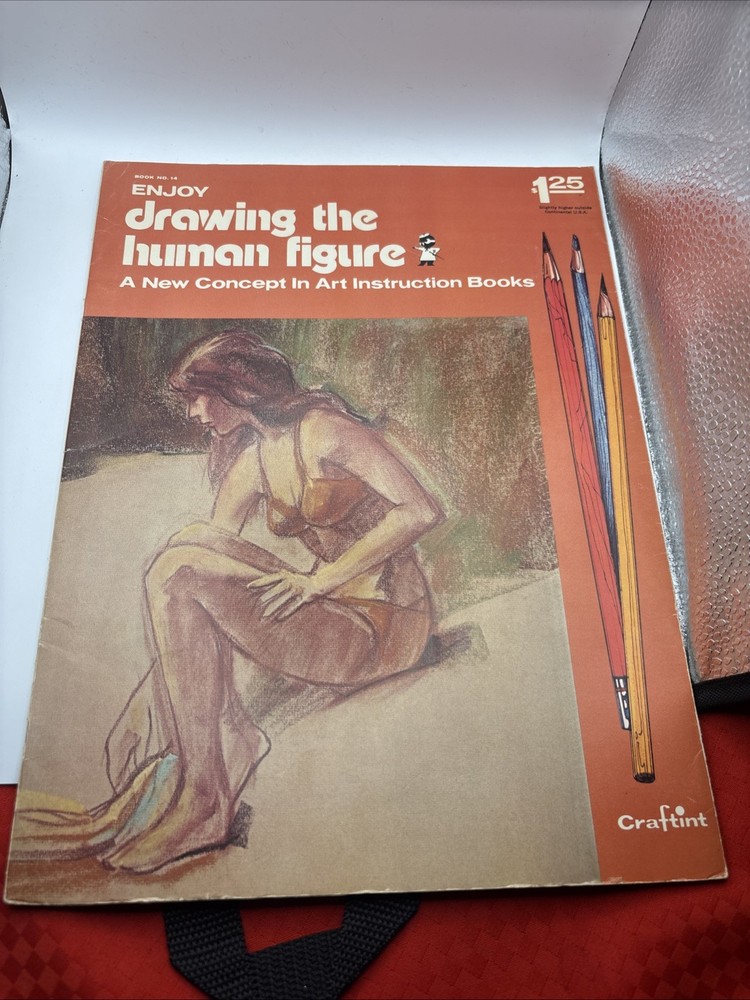 Craftint 1972 Drawing The Human Figure Beginner Enjoy Art Instruction Book