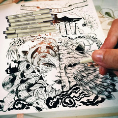 Micron Pen Set Pens Fine Liner Pen Micro Pens for Drawing Sketching Art Supplies