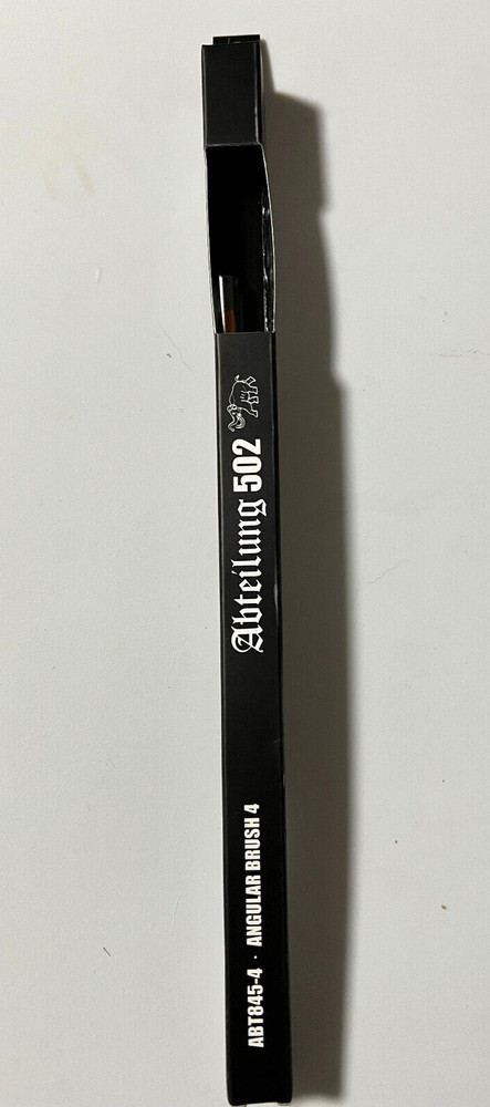 ABTEILUNG 502 MINIATURE HOBBY SYNTHETIC PAINT BRUSH ABT845-4 ANGULAR 4