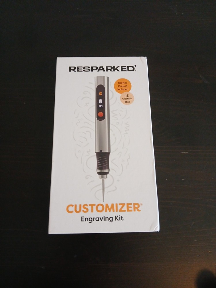 Customizer Engraving Pen Cordless Portable Tool for Artists & DIYers Resparked