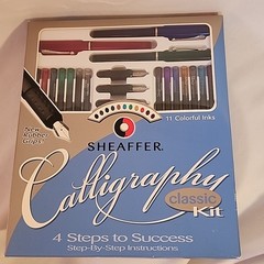 Sheaffer Calligraphy Classic Kit Art Of Fine Lettering Set #72290 2001