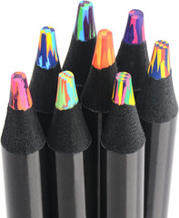 Art Supplies for Kids Teens Adults, 8 Rainbow Pencils Drawing Supplies, Jumbo Mu
