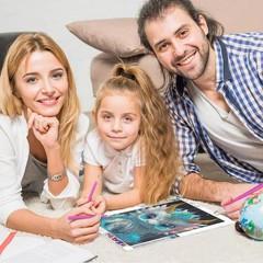 Cartoon Diamond Painting Kits for Adults,5D Dragon Diamond Art Kits for Beginner