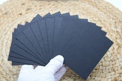 Pack of 15 Black Mixed Media Strathmore 400 Series Paper ACEO Blanks