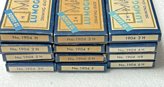 Vintage Staedtler Mars Lumograph 1904 2mm Drawing Leads Box Lot of 12