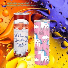 10 Pack Sublimation Tumblers Bulk Straight Skinny Tumbler Blanks 20oz for Hea…