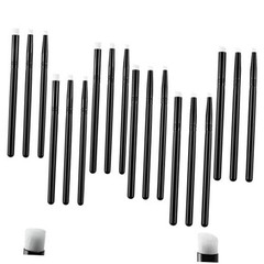 18 PCS Detailed Mini Ink 3 Kinds Brush Heads (0.32″, 0.24″, 0.16″) – 18pcs (a)