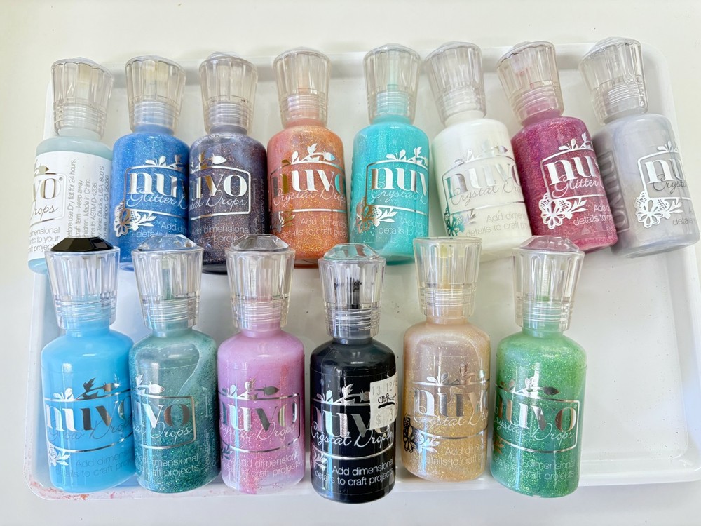 Nuvo Drops – Lot of Assorted Colors – 14 bottles