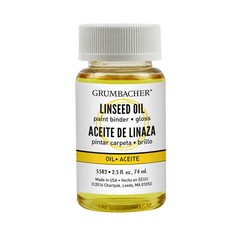 Linseed Oil Medium for Paintings 2-1/2 Oz Jar #5582 Original Version