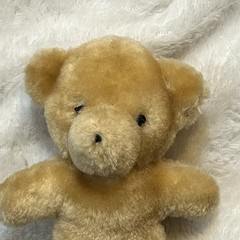 Vintage Sheaffer Eaton Textron Pens Bear Plush 4.5” Beige Teddy Stuffed Animal