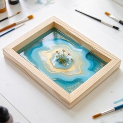 20 PCS Wood Panel Boards, 5.9 x 7.8 x 0.8 inch Unfinished Blank Wooden Canvas…