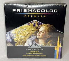 Sanford Prismacolor Premier Verithin Colored Hard Thin Lead Artist Pencils 24