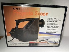 Projecta Scope PJ 768 Art Tracing Projector With Original Box-Vintage TESTED!