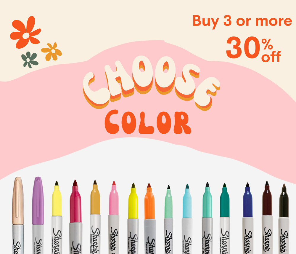 Sharpie Markers Limited Edition Sharpie Fine Point Permanent Marker, Pick Colors