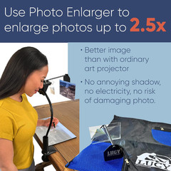 Mini Drawing Tool with Photo Enlarger & Bag by Draw | Camera Lucida Photo Enlar