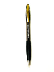 100 Bic Atlantis Retractable Ballpoint Pen BLACK Medium 1 mm NEW Atlantis Pens