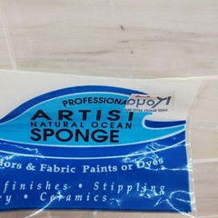 Royal Artist 4 REAL Sea Sponges Natural Ocean Sponge Med Silk & Wool & Yellow