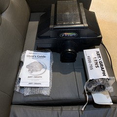 Artograph Super Prism 225-190 Projector w/225-197 Lens And Extra Lens