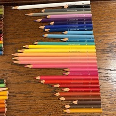Mixed Lot Color Pencils Verithin Prismacolor Staedtler FaberCastell General’s