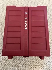 Vtg Plano Tackle Box Model 790 Vertical Artifax –Art/Paint supply box