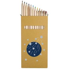 12 x ‘A Shooting Star’ Long 178mm Coloured Pencils / Pencil Set (PE00084625)