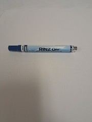 Dykem Rinz Off Water Removable Temporary Ink Marker Blue #91105