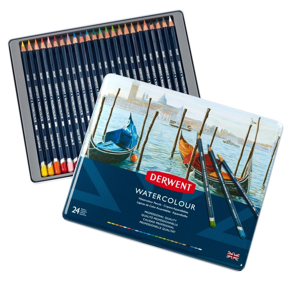 Derwent Colored Pencils, WaterColour, Water Color Pencils, Drawing, Art, Meta…