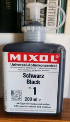 MIXOL Universal Tint #1 Black – 200ml