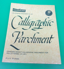 Calligraphic Parchment Paper 8.5″ x 11″ | 50 Sheets | High-Quality Bienfang