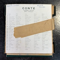 Vintage Conte Carres Decor 24 Pastels Colors VHTF Complete