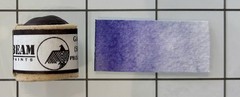 Beam Watercolor VIOLET Handmade Small Flower Violet Paintstone