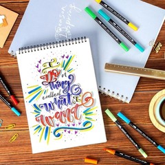 Professional Dual Tip Marker Set – 72 Vibrant Colors for Ultimate Artistry