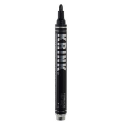K-42 Black Paint Marker – Vibrant and Opaque Fine Art Paint Pen for Any Surfa…