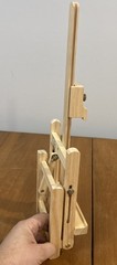 Daler-Rowney Simply Wooden Table Easel w/ Collapsible Base, read description